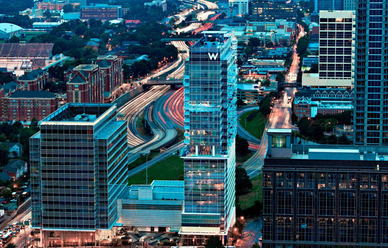 W Atlanta Downtown Hotel Eksteriør billede